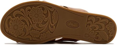 EuroSoft Women's Eirene Slide Sandal, Luggage, 7.5 in Saudi Arabia