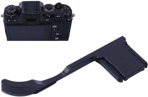Metal Thumb Button Compatible with Fujifilm Fuji X-M5 Camera, Thumb Handle Thumb Grip with Hot Shoe Mount Cover Cap, Finger Handle, Thumb Grip Extension in Kuwait