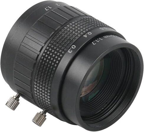 Microscope Camera, High Working Distance 35mm Fixed Lens CCTV CS C Mount Manual Zoom Fo Industrial Video Microscope Camera in Saudi Arabia