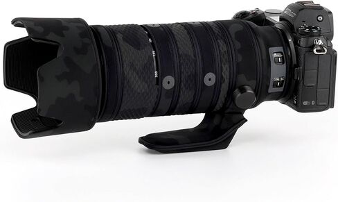 معطف مقاوم للماء مموه للعدسة من Chasing BIRDS الإصدار IV لكاميرا Nikon Z مقاس 70-200 مم F2.8 VR S II Mark II غطاء واقي للعدسة المقاومة للمطر (تمويه الغابة، مع 1.4X TC) in Kuwait