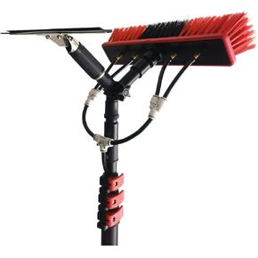 Solar Panel Cleaning Brush with 12 FT Aluminum Telescopic Pole for Window Cleaning and Solar Panel Cleaner,3.6 M/11.8 Ft in Saudi Arabia