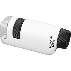 Portable Microscope with 60x to 120x Magnification and Bright LED Light for Outdoor Exploration and Daily Observation in Saudi Arabia