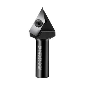 60 Degree V-Groove Router Bit, 1/2 Inch Shank, Carbide Insert for Wood CNC Engraving Carving, Professional Woodworking Tool in Saudi Arabia