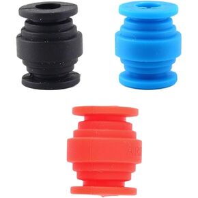 Anti Vibration Rubber Balls Shock Absorption Damping Ball for FPV Gimbal Camera Mount PTZ RC Aircraft Model(Black,20PCS) in Saudi Arabia