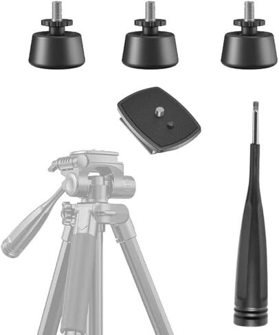 Accessories for SAB265A Camera Tripod, 1 Handle, 3 Mats, 1 QR Plate in Kuwait