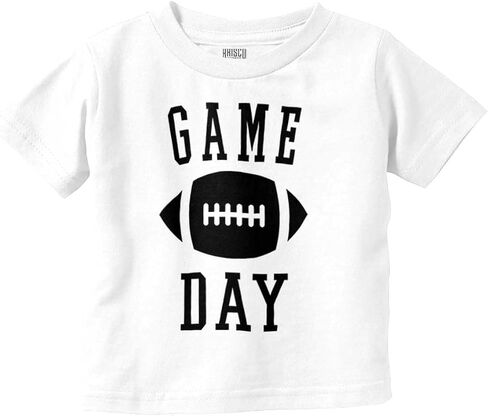 Football Sunday Game Day Athletic Toddler Baby Graphic T Shirt in Saudi Arabia