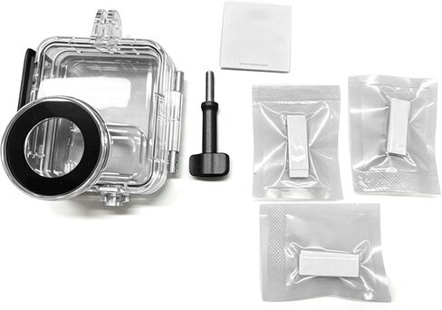 Fabater Water Proof Protective Case 60M/196FT Underwater Housing Shell Protective Cage Fit for, Underwater Diving Case Shell in Kuwait