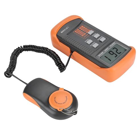 ViaGasaFamido Digital Luxmeter, Light Meter with Data Hold Function, Auto and Over Range Indication, for Light Testing in Stores Library Museum Photo in Kuwait