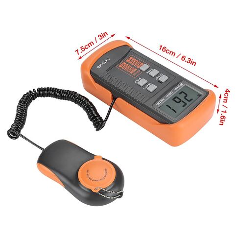 ViaGasaFamido Digital Luxmeter, Light Meter with Data Hold Function, Auto and Over Range Indication, for Light Testing in Stores Library Museum Photo in Kuwait