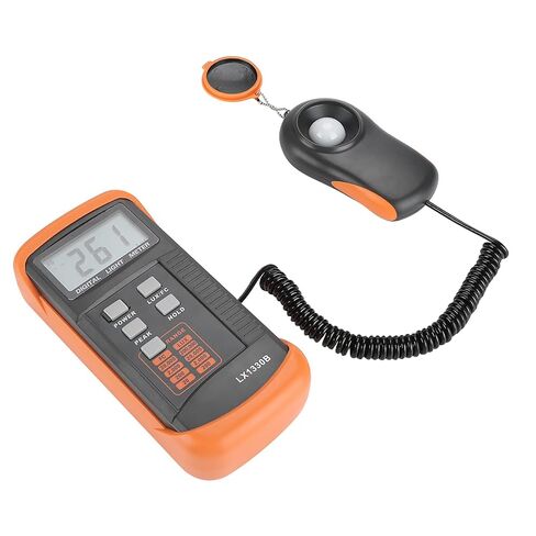 ViaGasaFamido Digital Luxmeter, Light Meter with Data Hold Function, Auto and Over Range Indication, for Light Testing in Stores Library Museum Photo in Kuwait