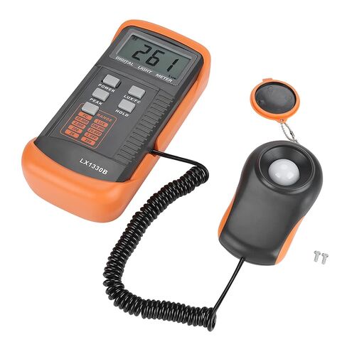 ViaGasaFamido Digital Luxmeter, Light Meter with Data Hold Function, Auto and Over Range Indication, for Light Testing in Stores Library Museum Photo in Kuwait