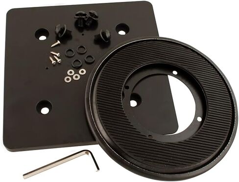 Aqua-Vu XD Turntable – 360° Rotating Mount for Underwater Cameras & Forward-Facing Sonar Shuttles – Compatible with HD Series, Garmin & Lowrance Systems in Saudi Arabia