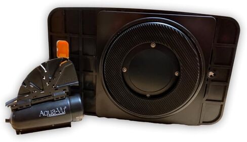 Aqua-Vu XD Turntable – 360° Rotating Mount for Underwater Cameras & Forward-Facing Sonar Shuttles – Compatible with HD Series, Garmin & Lowrance Systems in Saudi Arabia