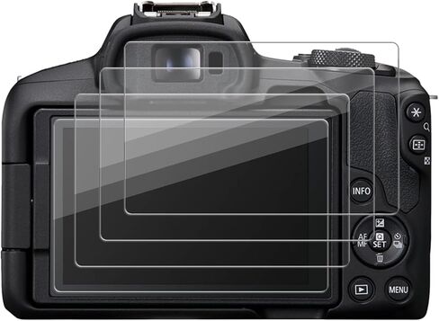 4-Pack for Canon EOS R50 EOS R8 EOSR50 Camera Screen Protector,0.3mm Ultra-Thin 9H Hardness Tempered Glass, Full Coverage, LCD Display Film, HD Clear, Anti-Scratch, Bubble-Free in Saudi Arabia