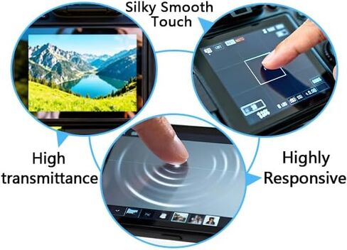 2PCS Tempered Glass Screen Protector for Compatible with P1000 P1100 P950 Cameras, Anti-Scratch & Anti-Fingerprint, Crystal Clear Display Protection for Photographers in Saudi Arabia