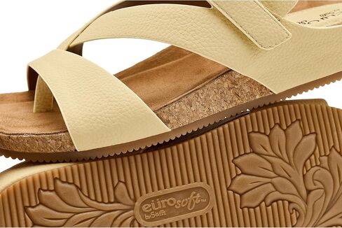 EuroSoft, Womens, Gianetta, Soft Yellow, 9, Medium in Saudi Arabia