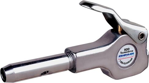 Guardair 900 Thumbswitch Safety Air Gun, Compact, Durable Cast Aluminum Body with Venturi Nozzle, Comfortable Palm Fit, 1/4-Inch FNPT Inlet in Saudi Arabia