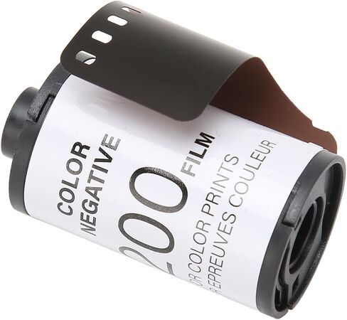 8 Sheets 35mm Camera Color Film, CN200 200 ISO Color Negative Film for 135 Camera, Vintage Style Medium Contrast Film with Fine Grain for Portraits and Action Photography in Saudi Arabia