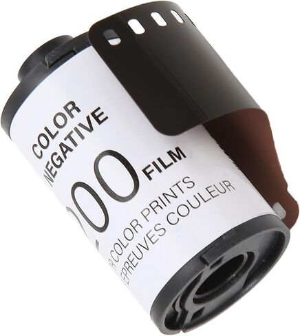 8 Sheets 35mm Camera Color Film, CN200 200 ISO Color Negative Film for 135 Camera, Vintage Style Medium Contrast Film with Fine Grain for Portraits and Action Photography in Saudi Arabia