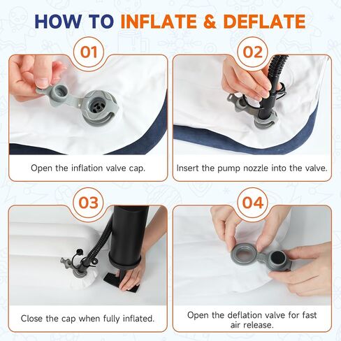 Inflatable Toddler Airplane Bed,Portable Seat Extender for Plane Car Train | Travel Plane Bed for Infants,31.5" Fits Airline Economy Seats,Blow Up Air Mattress with Safety Belt,Carry Bag & Fast-Pump in Saudi Arabia