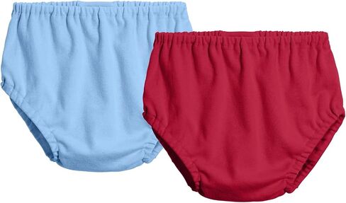 City Threads Cotton Diaper Covers for Girls and Boys 2-Pack, Made in USA Baby Bloomers, Wear Over Disposable and Cloth in Saudi Arabia