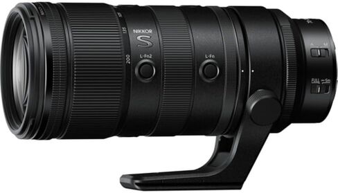مجموعة عدسة Nikon NIKKOR Z مقاس 70-200 مم f/2.8 VR S II المتوافقة مع حامل Z (إطار كامل) مع فلتر للأشعة فوق البنفسجية + حافظة غطاء العدسة + مجموعة تنظيف فاخرة + قطعة قماش للتنظيف (5 قطع) in Kuwait