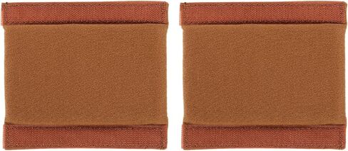 2 PCS Camera Bag Divider, 5.3 x 4.7 Inch Shockproof Protecting Camera Lens Bag Case Insert Partition Divider for Travel Photography Enthusiast Professional Photographers, Brown in Saudi Arabia