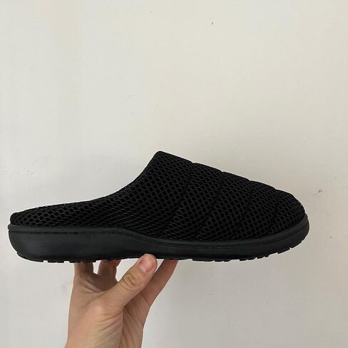 SUBU - Light Summer Slippers - Black on Black in Saudi Arabia