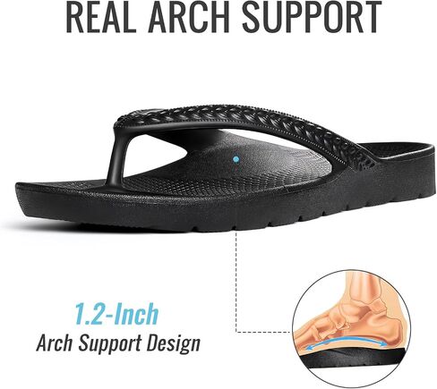 KIDMI Arch Support Flip Flops for Womens Comfortable Orthopedic Sandals in Kuwait