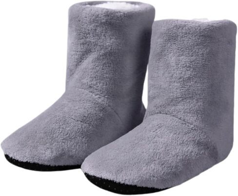 Fleece Lined Indoor Boot Slippers for Women Men Warm Cozy Anti Slip Soft Home Shoes Machine Washable Winter Comfort in Kuwait
