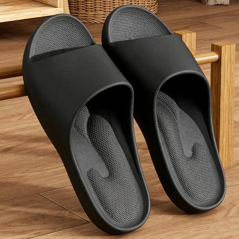 Shower Shoes Arch Support Slippers for Women Men Non Slip Soft Soled Massage Slippers Quick Drying for Indoor Outdoor in Saudi Arabia
