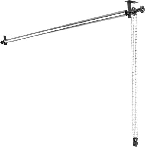Photography Backdrop Roller Support System, 1 Roller with Plastic Chain, 120-inch Stainless Steel Crossbar in Saudi Arabia