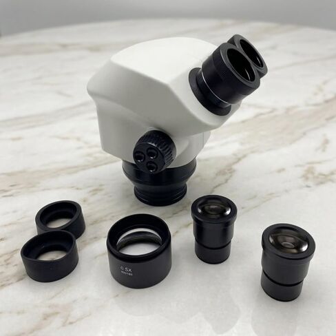 Jewelry Inspection Scope Binocular Stereo Viewer Optical Instrument with 3D Imaging Smooth Transition Magnification Metal Frame Suitable for Jewelers Tables Inspection Rooms in Saudi Arabia