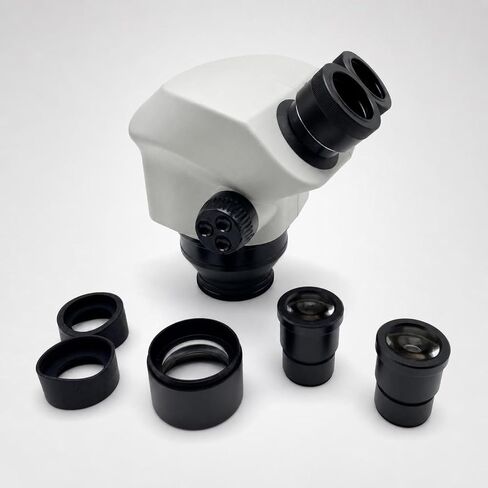 Jewelry Inspection Scope Binocular Stereo Viewer Optical Instrument with 3D Imaging Smooth Transition Magnification Metal Frame Suitable for Jewelers Tables Inspection Rooms in Saudi Arabia