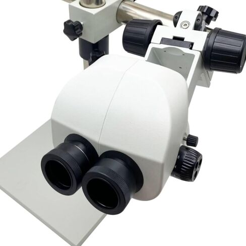 Jewelry Inspection Scope Binocular Stereo Viewer Optical Instrument with 3D Imaging Smooth Transition Magnification Metal Frame Suitable for Jewelers Tables Inspection Rooms in Saudi Arabia
