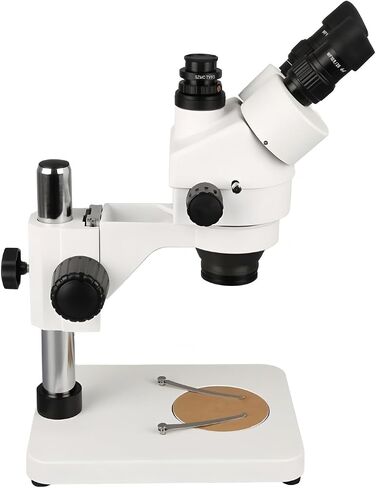 KAISI 37045 Binocular Stereo Microscope – 20X/40X Magnification, WF10x18 & WF20x10 Eyepieces, Boom Arm Stand, LED Illumination, All-Metal Construction in Saudi Arabia