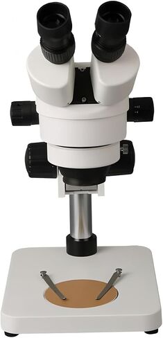 KAISI 7045 Professional Binocular Stereo Microscope – 7X-45X Continuous Zoom, WF10X Wide-Field Eyepieces, Long Working Distance, All-Metal Construction in Saudi Arabia
