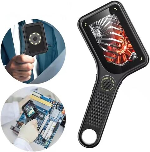 500X Portable Handheld Microscope with LED Electronic Coin Magnifier Rechargeable in Saudi Arabia