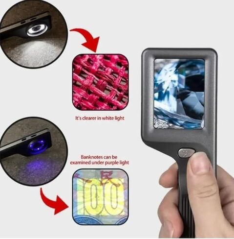 Magnifying Glass Small Digital Microscope High Resolution for Detailed Observations in Saudi Arabia