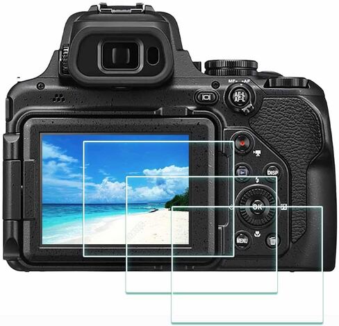 ULBTER Screen Protector for Nikon D7500 Camera & Hot Shoe Cover[3 Pack] in Kuwait