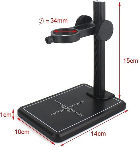 Microscope Accessories Kit Slide Preparation Camer 1600X | USB Digital Microscope 8 LEDs Electronic Microscope Zoom Camera Magnifier Microscope Accessories in Kuwait