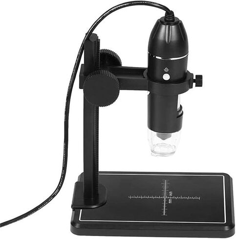 Microscope Accessories Kit Slide Preparation Camer 1600X | USB Digital Microscope 8 LEDs Electronic Microscope Zoom Camera Magnifier Microscope Accessories in Kuwait