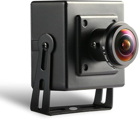 REVOTECH Mini Security IP Camera, HD 3MP Small Indoor Camera 3.7 mm Pinhole P2P H.265 CCTV Video Camera(I706-2 Black) in Saudi Arabia