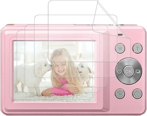 For CAMKORY DC403 Digital Camera Screen Protector (5 Pack) | New HD Clear Anti-Scratch Bubble Anti-Fingerprint Free PET Film, For Lecran/VAHOIALD DC403 Camera 3 Inches in Saudi Arabia