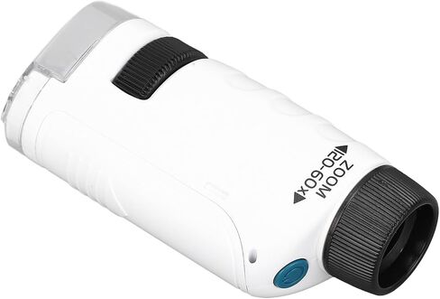 Portable Microscope with 60x to 120x Magnification and Bright LED Light for Outdoor Exploration and Daily Observation in Saudi Arabia