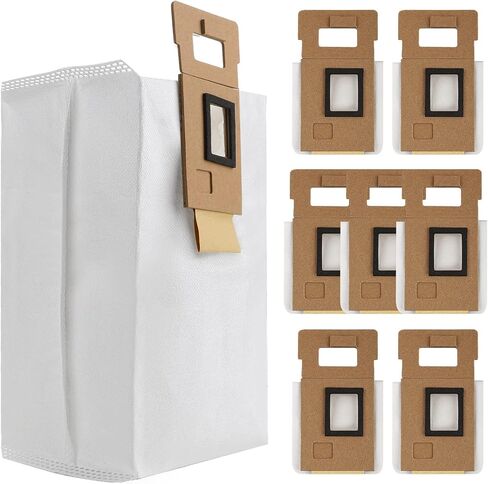 29 Pack Accessories Kit for Roborock S8 MaxV Ultra Robot Vacuum | 6 Dust Bags/Side Brushes, 4 Mop Cloths/Edge Mop Cloths/Filters, 2 Main Brushes, 1 Self-Main Brush/Cleaning Brush/Screwdriver in Saudi Arabia