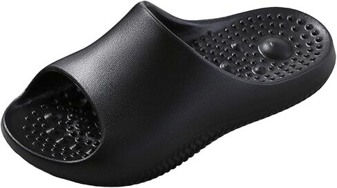 Women Massage Slippers Quick Dry Shower Shoes Foldable Slides for Bathroom Travel Pool Beach Indoor Outdoor Non Slip Open Toe Slippers Unisex Footwear Summer House Bath Gym Home Slipper in Kuwait