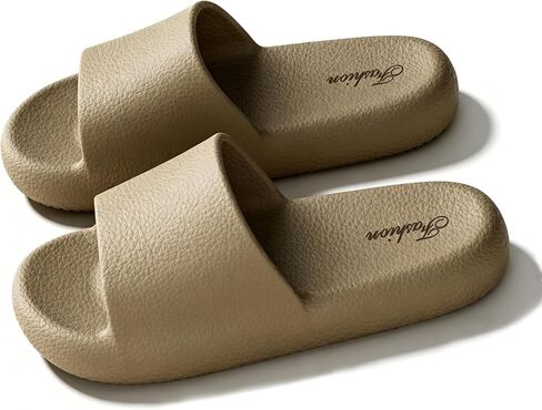 Cushioned Slides House Slippers for Women, Summer Pillow Sandals Non-Slip Pool Bath Shower Shoes Coud Soft for Indoor Outdoor in Kuwait
