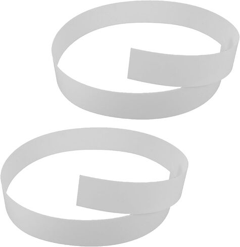 Abaodam 2 قطعة لوحة ناشر إضاءة LED أكريليك لشريط إضاءة LED ورقة ناشر ضيقة بيضاء مناسبة للعرض التجاري in Kuwait