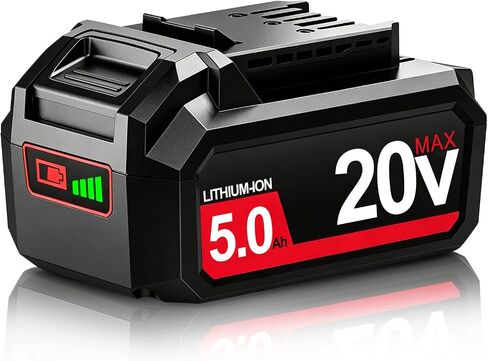 EOTTK 5000mAh Replacement for Skil 20V Battery | Compatible with skil pwrcore 20 battery BY519601 BY519603 BY519702 Cordless Power Tools Battery in Kuwait